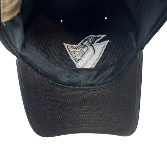 Pittsburgh Penguins Twins Enterprise Vintage Strapback Hat Cap Robo Pen Logo Dad - Picture 10 of 10